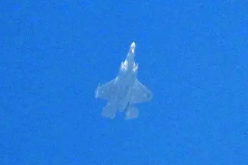 Izraelski F-35I nad Libanem