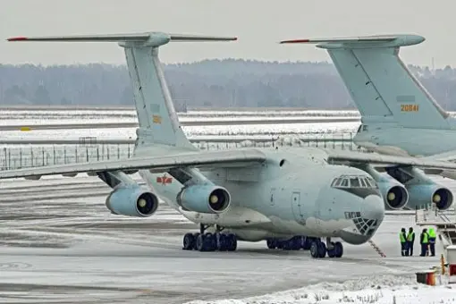 Remont chińskich Ił-78 w Rosji
