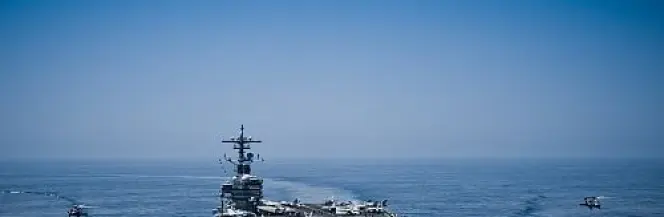 USS George H.W. Bush na Zatoce Perskiej
