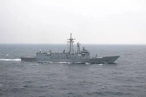 Koniec ćwiczeń ORP Gen. T. Kościuszko