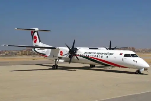 Biman eksploatują Q400
