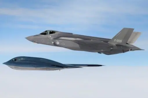 B-2A nad M. Północnym