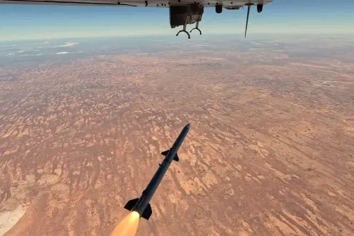 MQ-28A zestrzelił cel pociskiem AIM-120