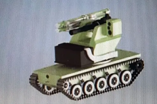 Nowa wersja serbskiego robota bojowego