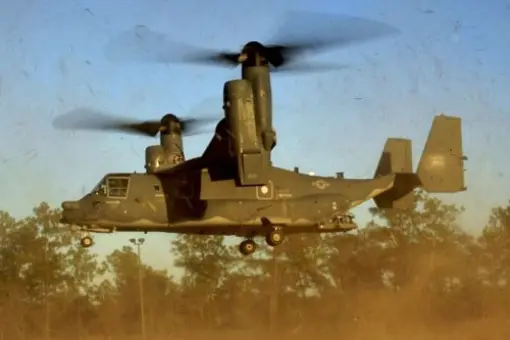 Izrael rezygnuje z V-22