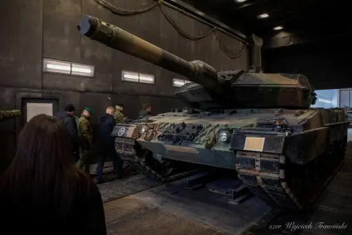 Hala remontowa dla 18. Łomżyńskiego Pułku Logistycznego