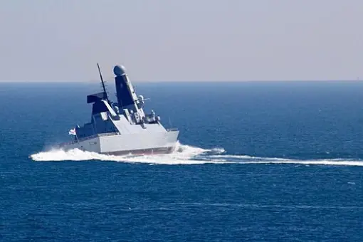 HMS Diamond kończy misję