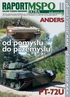 Extra Raport MSPO II - Anders, PT-72U - od pomysłu do przemysłu