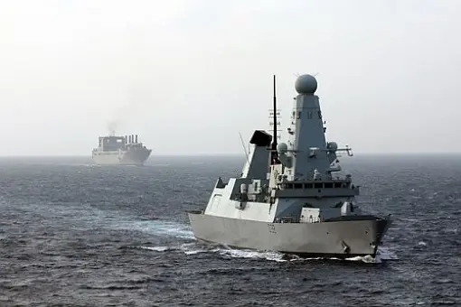 Koniec misji HMS Daring