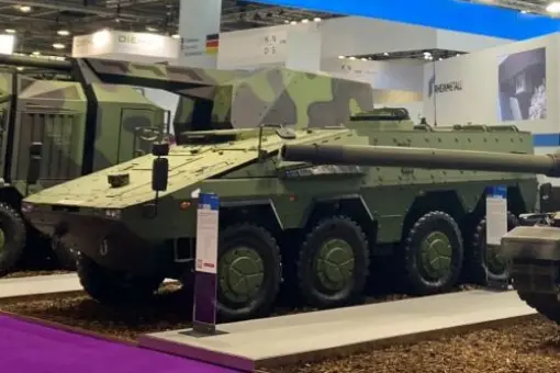 DSEI 2021: Boxer z moździerzem