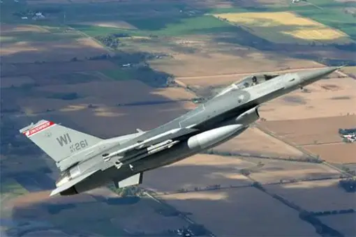 W Michigan rozbił się F-16