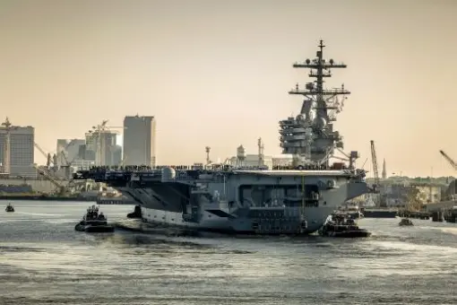 Zakończono remont CVN 77
