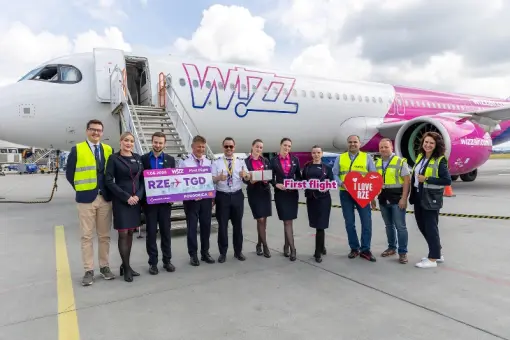 Wizz uruchomił loty do Podgoricy z Rzeszowa