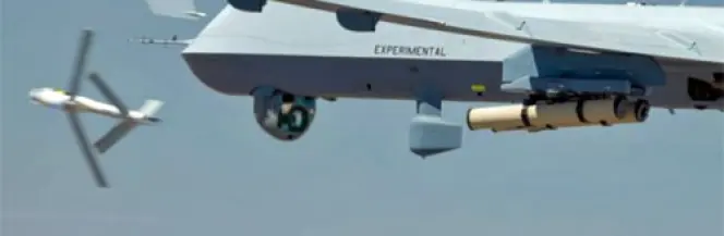 Test MQ-9A Reaper z Switchblade 600