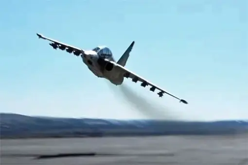 Su-25 oblatany w Gruzji