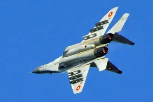 Rozbił się bułgarski MiG-29