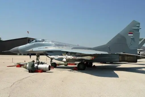Katastrofa serbskiego MiG-a 29