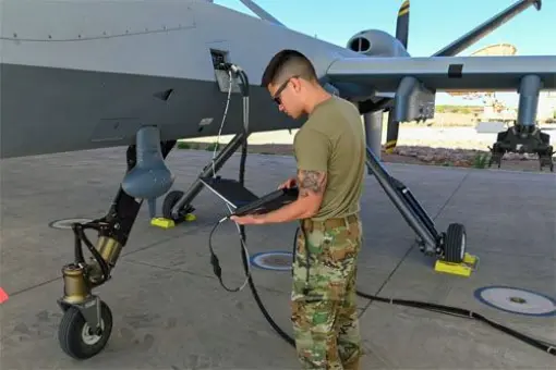 MQ-9A rozbił się w Afryce