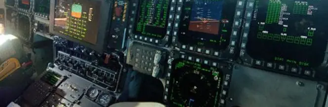 Wnętrze kabiny B-2A