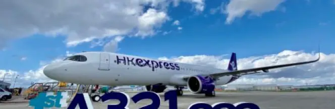 Pierwszy A321neo dla HK Express