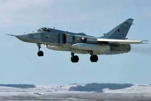 Rozbił się Su-24