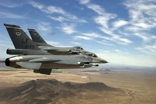 Katastrofa tajwańskiego F-16A w USA