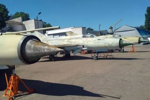 Ukraińskie MiG-21 na złom