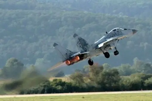 Rozbił się słowacki MiG-29