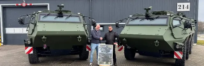 Niemcy odbierają CAVS 6x6