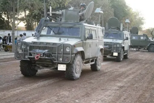 Hiszpańskie LMV w Afganistanie