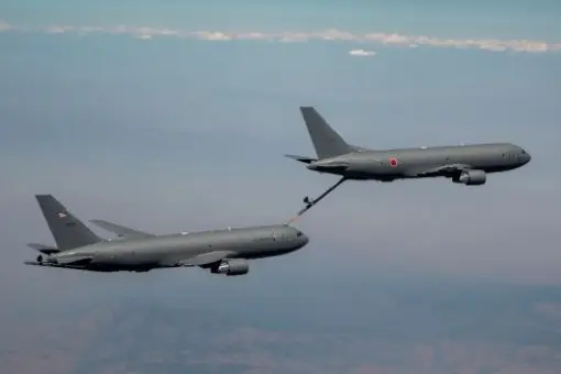 Próby japońskiego KC-46A
