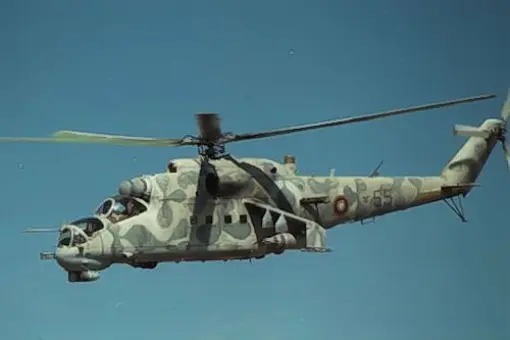 Mi-24 rozbił się w Erewaniu