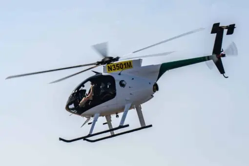 Pierwszy MD 530F w Zimbabwe