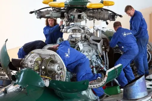 Helisota obsługuje łotewskie Mi-8