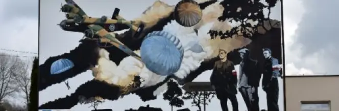 Mural w Tarnogórze