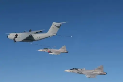 A400M jako tankowiec Gripenów