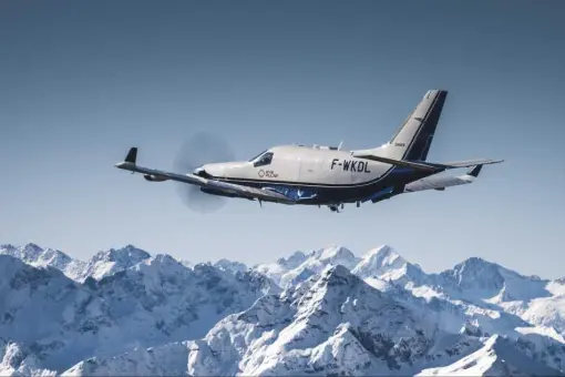 Oblot bezzałogowego TBM 700