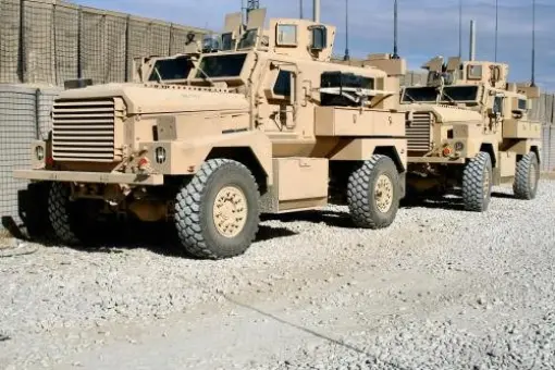 MRAP-y w PKW Afganistan