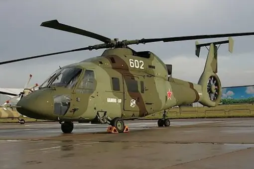 Ka-62 z silnikami Turbomeca