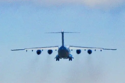 Y-20 z silnikami WS-20 oblatany