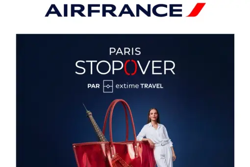 Air France uruchamiają Paris Stopover