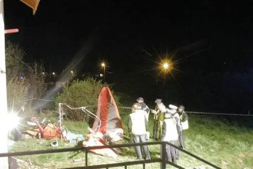 Katastrofa motolotni koło Miechowa