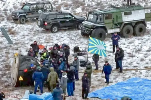 Sojuz MS-27 powrócił na Ziemię