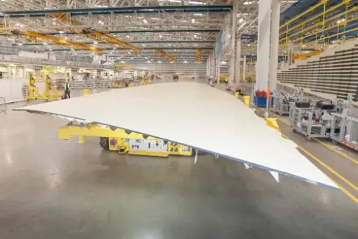 Pierwsze skrzydła dla A350-1000