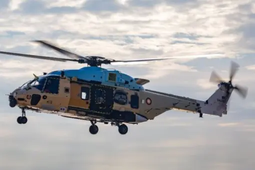 Obloty katarskich NH90