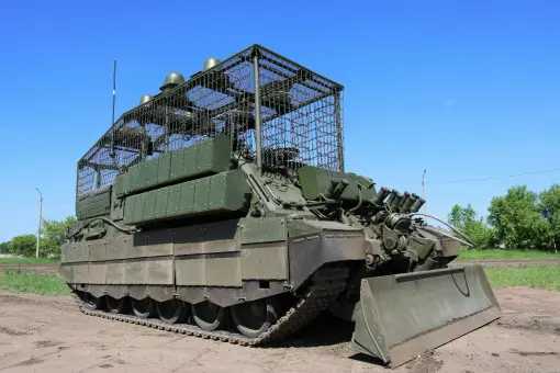 Unowocześniony BREM-80 po testach