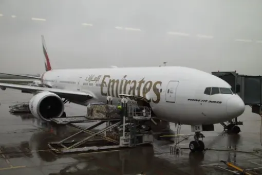 Boeing 777-300ER Emirates w Warszawie