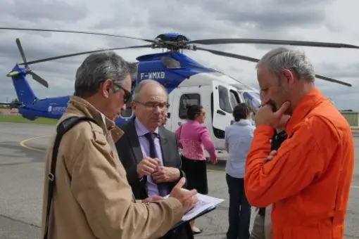 Ciche podejście do lądowania H175