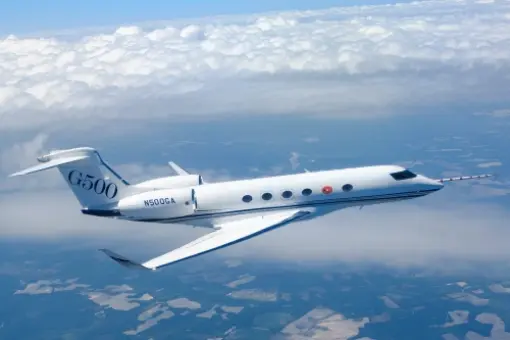 Próby Gulfstreama G500 