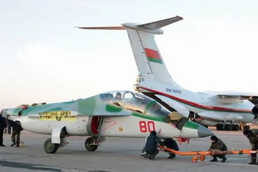 Kolejny Jak-130 na Białorusi